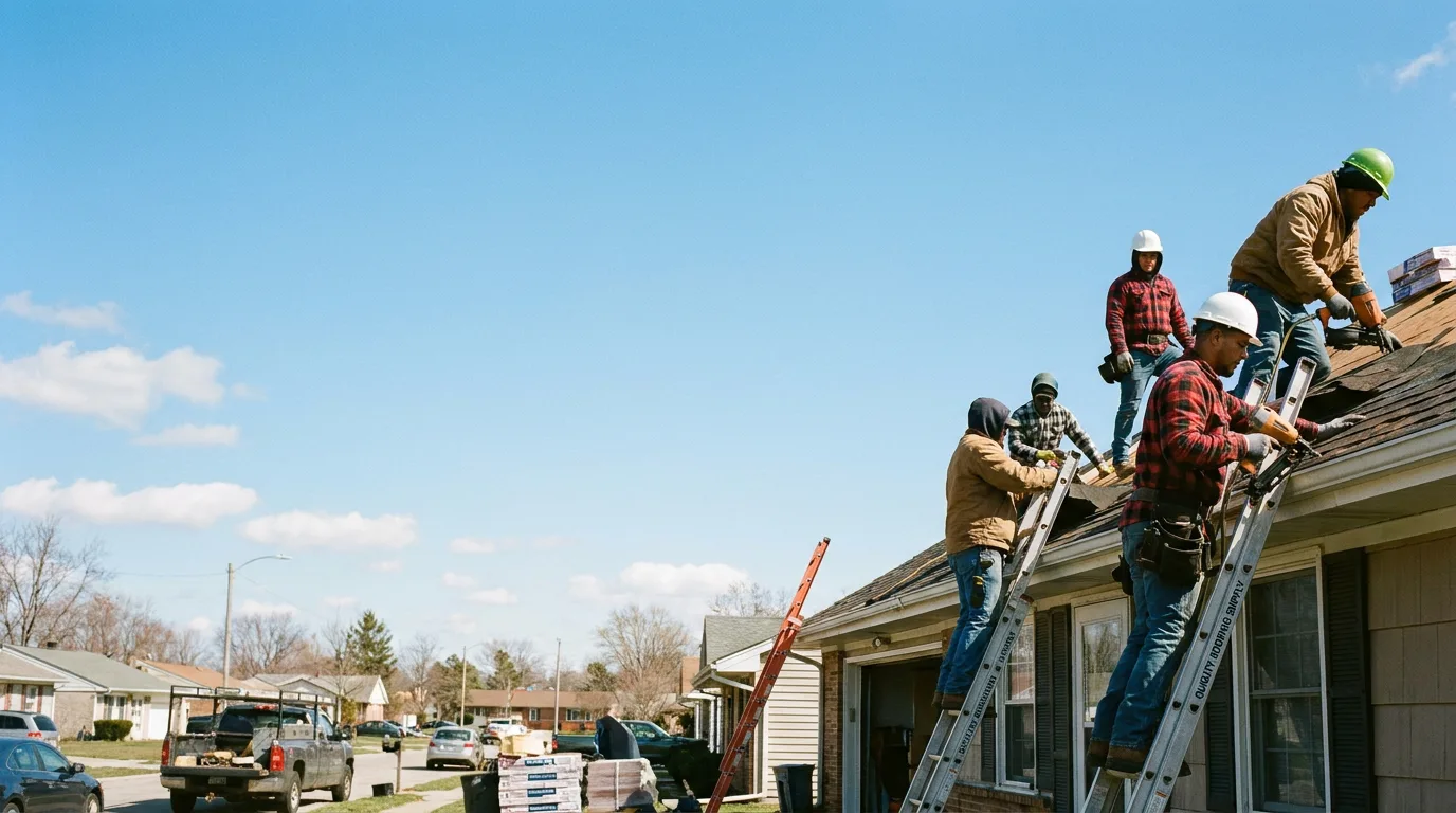 Roofing in Sparland, IL near me